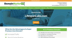 Desktop Screenshot of lifespanlabs.com