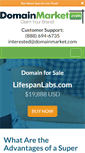 Mobile Screenshot of lifespanlabs.com